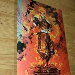 Demon Slayer 3D Holographic Lenticular Anime Poster